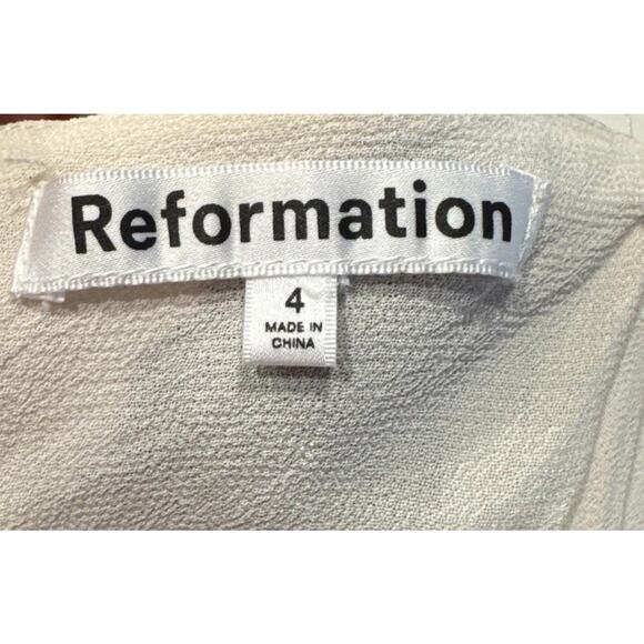 Reformation Arta Dress In Donna Womens Size 4 Floral Print Strapless Romantic - Picture 7 of 8